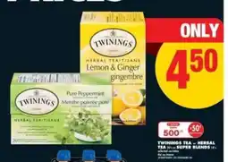 No Frills TWININGS TEA offer