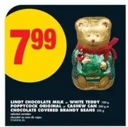 No Frills Lindt Chocolate Milk White Teddy offer