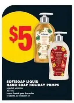 No Frills Softsoap Liquid Hand Soap Holiday Pumps offer