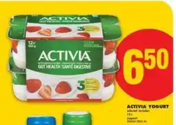 No Frills Activia Yogurt offer