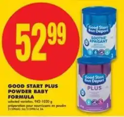 No Frills Good Start Plus Powder Baby Formula offer