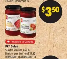 No Frills PC SALSA offer