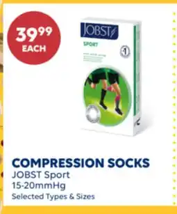 Wellwise by Shoppers COMPRESSION SOCKS JOBST SPORT offer