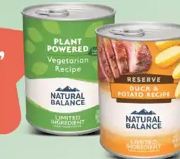 Petvalu Natural Balance Wet Dog Food Cans offer
