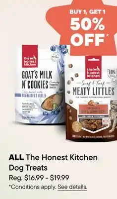 Petvalu ALL The Honest Kitchen Dog Treats offer