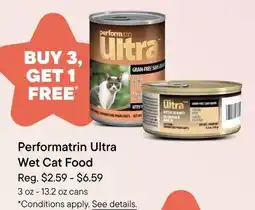 Petvalu Performatrin Ultra Wet Cat Food offer