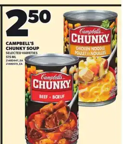 Independent City Market CAMPBELL'S CHUNKY SOUP, 515 ML offer