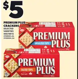 Independent City Market PREMIUM PLUS CRACKERS, 450/481 G offer