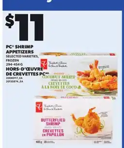 Independent City Market PC SHRIMP APPETIZERS, 294-454 G offer