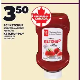 Independent City Market PC KETCHUP, 750 ML/1 L offer