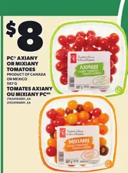 Independent City Market PC AXIANY OR MIXIANY TOMATOES, 567 G offer