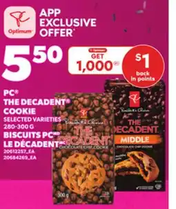 Independent City Market PC THE DECADENT COOKIE, 280-300 G offer