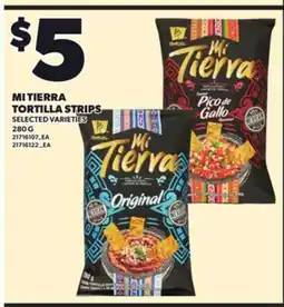 Independent City Market MI TIERRA TORTILLA STRIPS, 280 G offer