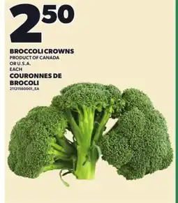 Independent City Market BROCCOLI CROWNS offer