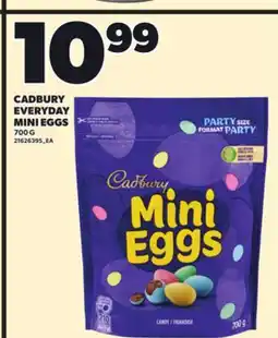 Independent City Market CADBURY EVERYDAY MINI EGGS, 700 G offer