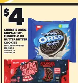 Independent City Market CHRISTIE OREO, CHIPS AHOY, FUDGEE-O OR NUTTER BUTTER COOKIES, 170-303 G offer