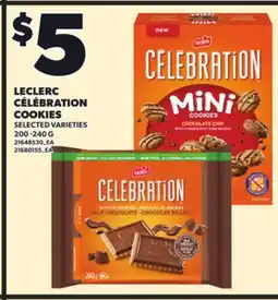 Independent City Market LECLERC CÉLÉBRATION COOKIES offer