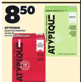 Independent City Market ATYPIQUE,4X355 ML offer