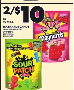 Independent City Market MAYNARDS CANDY, 308/315 G offer