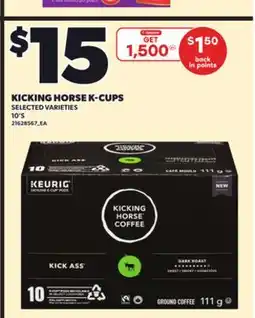 Independent City Market KICKING HORSE K-CUPS, 10'S offer