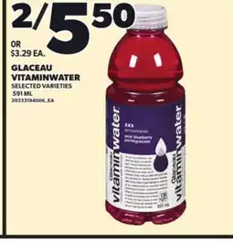 Independent City Market GLACEAU VITAMINWATER, 591 ML offer