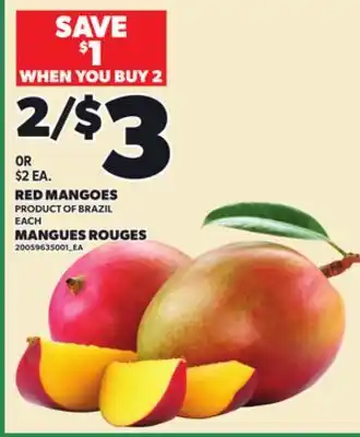 Independent City Market RED MANGOES offer