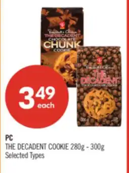 Shoppers Drug Mart PC THE DECADENT COOKIE offer
