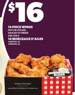 Independent City Market 14 PIECE WINGS, 446-518 G offer