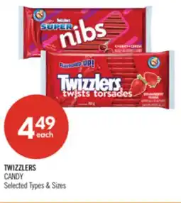Shoppers Drug Mart TWIZZLERS CANDY offer