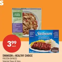 Shoppers Drug Mart SWANSON or HEALTHY CHOICE offer