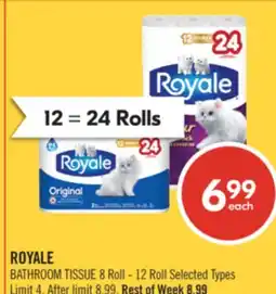 Shoppers Drug Mart ROYALE BATHROOM TISSUE offer