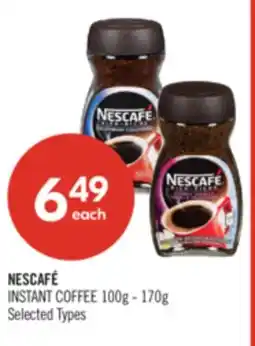 Shoppers Drug Mart NESCAFÉ INSTANT COFFEE offer