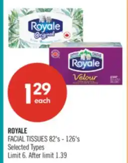 Shoppers Drug Mart ROYALE FACIAL TISSUES offer