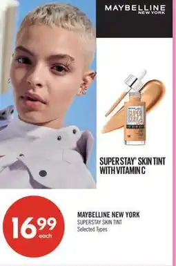 Shoppers Drug Mart MAYBELLINE NEW YORK SUPERSTAY SKIN TINT offer