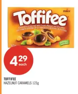 Shoppers Drug Mart TOFFIFEE HAZELNUT CARAMELS offer