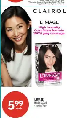 Shoppers Drug Mart L'IMAGE HAIR COLOUR offer