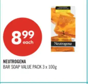 Shoppers Drug Mart NEUTROGENA BAR SOAP VALUE PACK offer