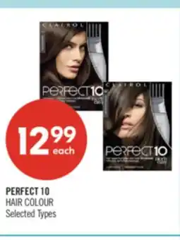 Shoppers Drug Mart PERFECT 10 HAIR COLOUR offer