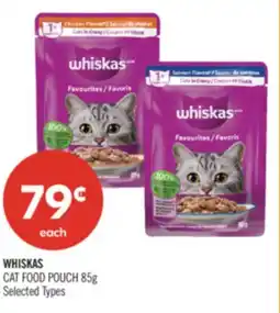 Shoppers Drug Mart WHISKAS CAT FOOD POUCH offer