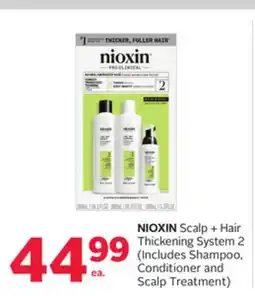 Rexall NIOXIN Scalp + Hair Thickening System 2 offer