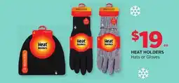 Rexall HEAT HOLDERS Hats or Gloves offer