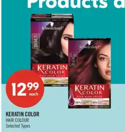 Shoppers Drug Mart KERATIN COLOR HAIR COLOUR offer