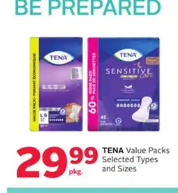 Rexall TENA Value Packs offer