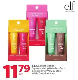 Rexall E.L.F. Limited Edition Squeeze Me Lip Balm Duo Sets offer