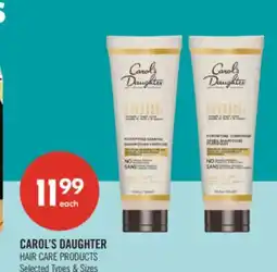 Shoppers Drug Mart CAROL'S DAUGHTER HAIR CARE PRODUCTS offer