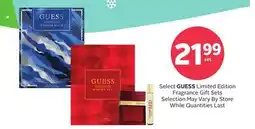 Rexall Select GUESS Limited Edition Fragrance Gift Sets offer