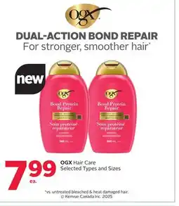 Rexall OGX Hair Care offer