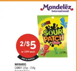 Shoppers Drug Mart MAYNARDS CANDY offer