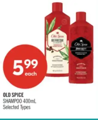 Shoppers Drug Mart OLD SPICESHAMPOO offer