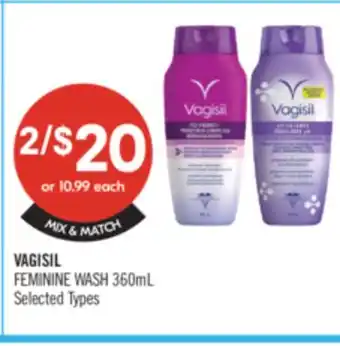 Shoppers Drug Mart VAGISIL FEMININE WASH offer